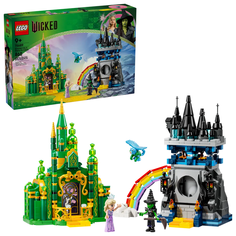 Lego Emerald City & Kiamo Ko Castle wicked
