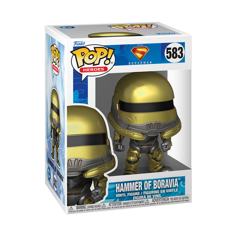 Hammer of Boravia funko pop from superman 2025
