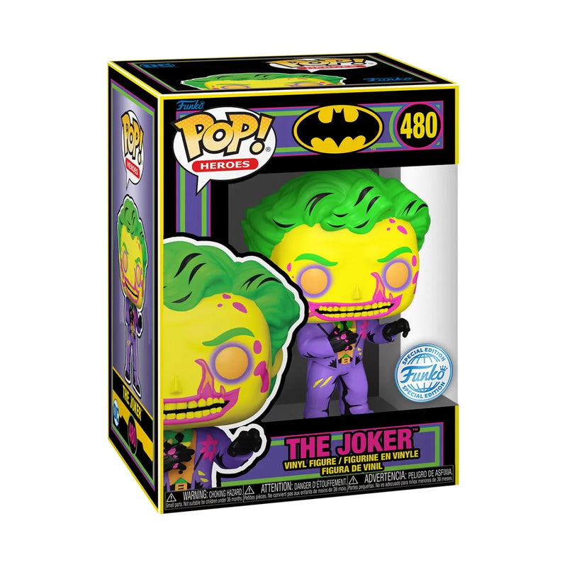 Joker deceased funko pop and t shirt set meduim