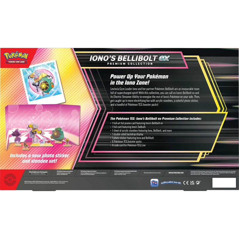 Pokemon
Pokémon TCG: Iono's Bellibolt ex Premium Collection