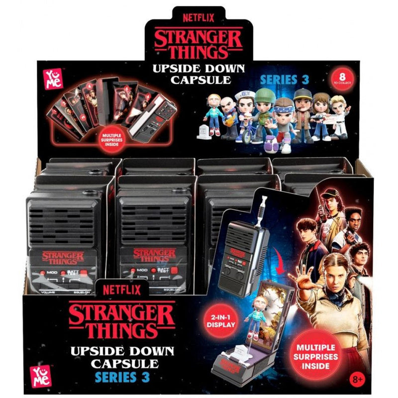 STRANGER THINGS - Series 3 Upside Down Mystery Figure Capsule single unit