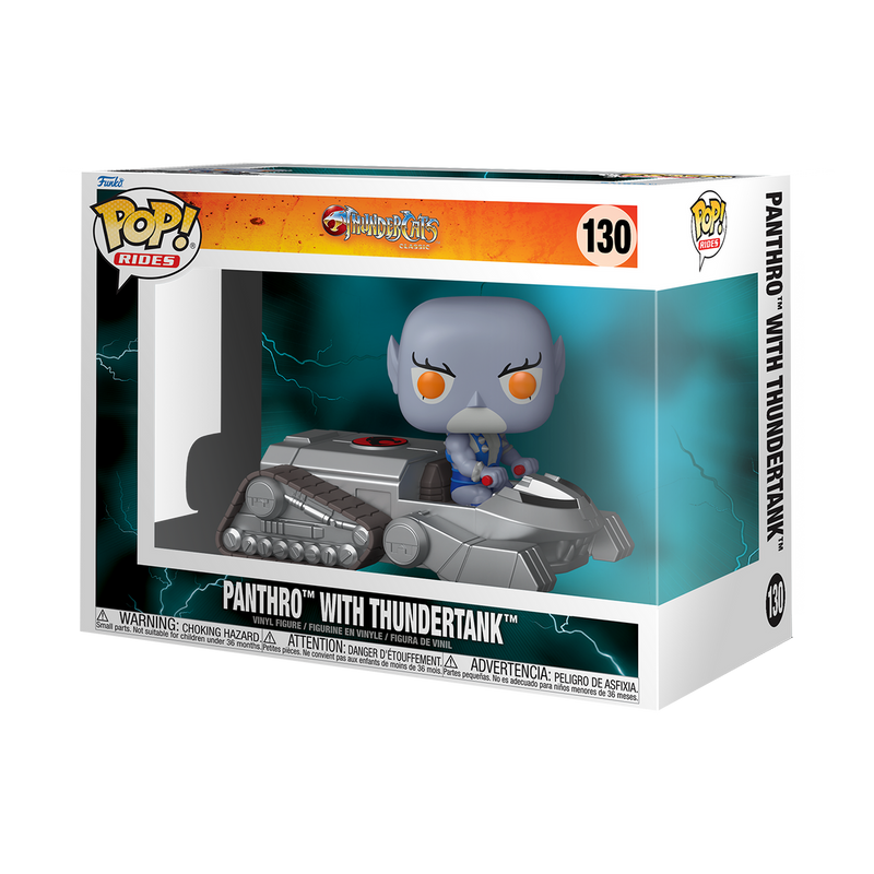 POP! RIDE
PANTHRO WITH THUNDERTANK - THUNDERCATS CLASSIC