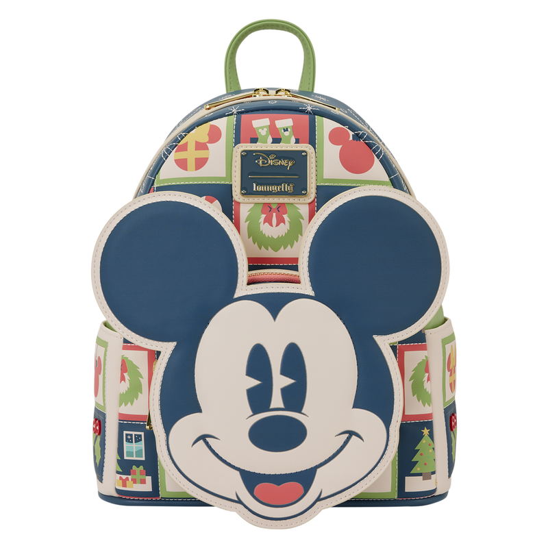 Mickey Mouse holiday loungefly mini backpack
