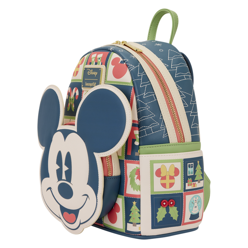 Mickey Mouse holiday loungefly mini backpack