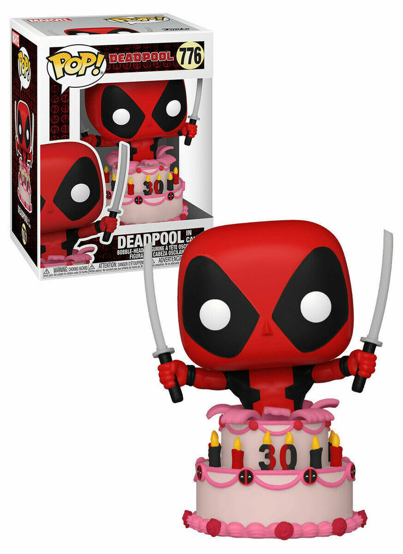 Deadpool in cake funko pop