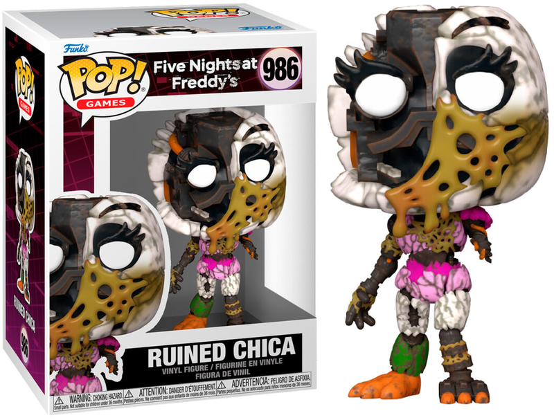 Five nights at freddys funko pop Ruined Chica