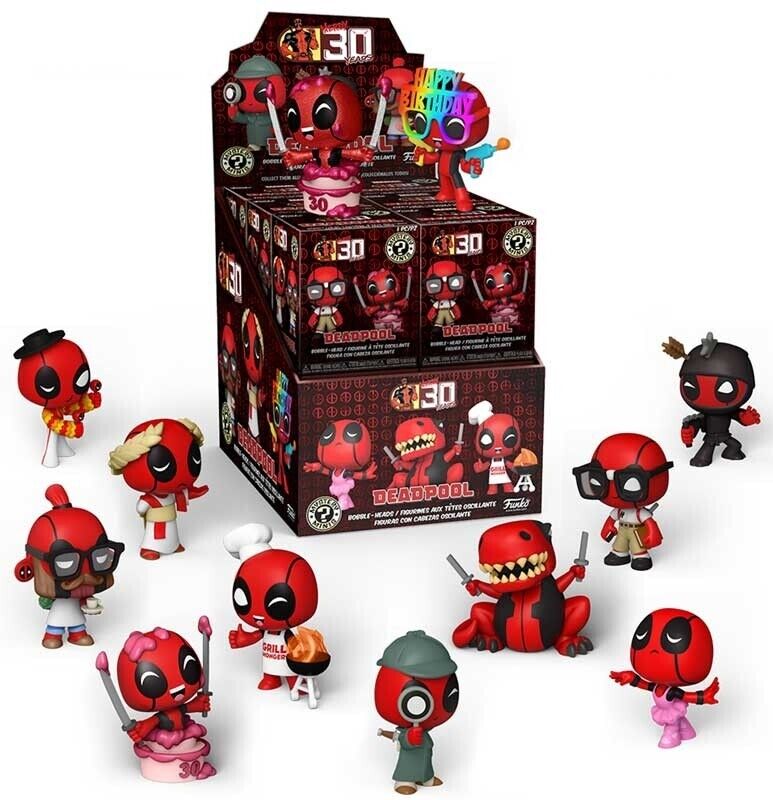 Deadpool funko mystery mini single blind pack