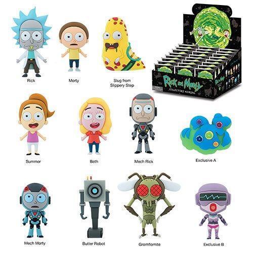 Monogram Rick and Morty bag clip single blind pack