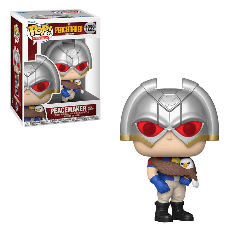 Peacemaker with Eagly  Funko pop