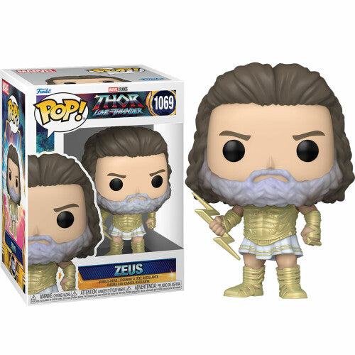 Zeus Funko pop from Thor love and thunder