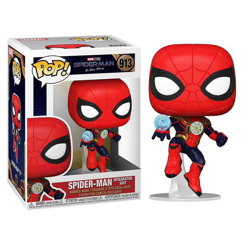 Spiderman Integrated suit from Spiderman No Way Home Funko Pop