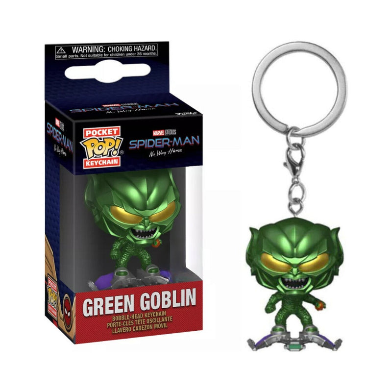 Green goblin funko keychain