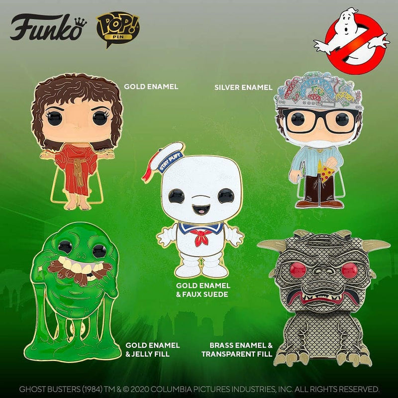 Ghostbusters Loungefly Pop Pin Badges