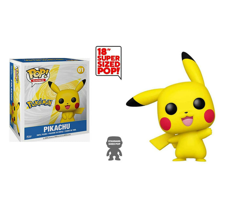 Pikachu Giant 18 inch Funko pop from pokemon