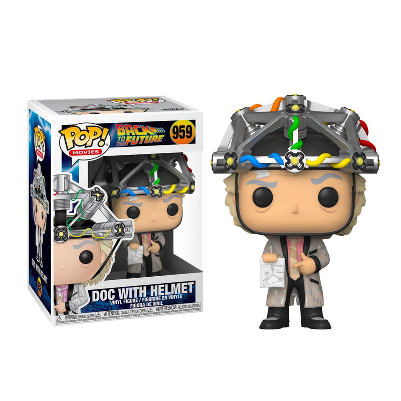 Doc With Helmet  Back to the Future funko pop