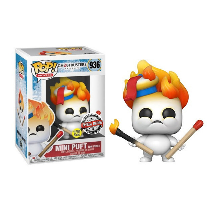 Mini stay puft Ghostbusters GID Special edition Funko pop