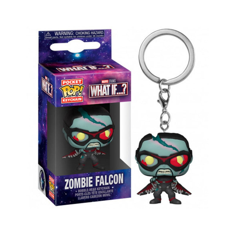Zombie Falcon Funko Pop Keychain