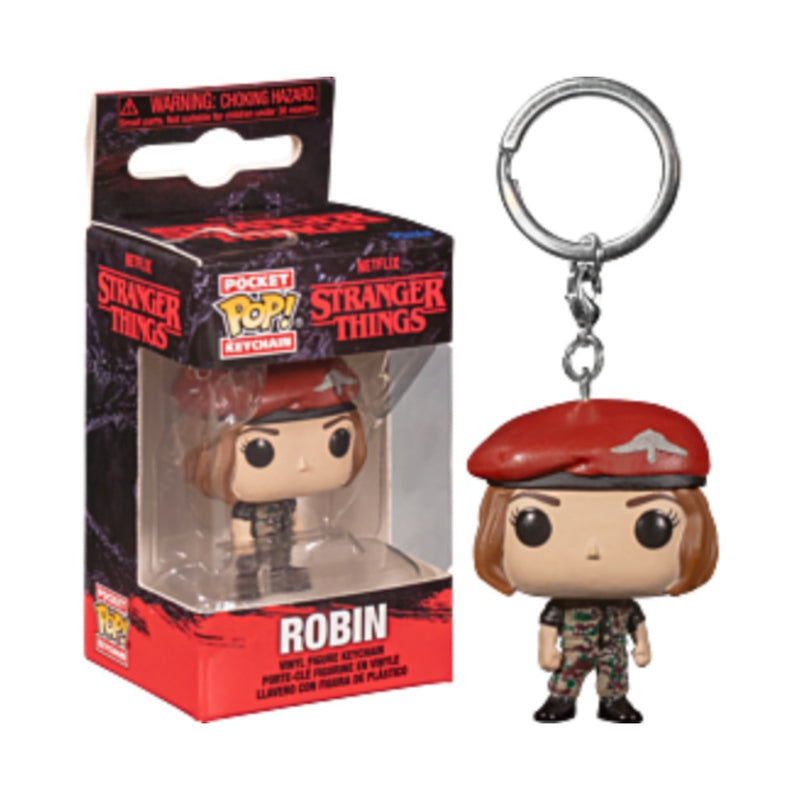 Stranger Things Robin Pop keychain