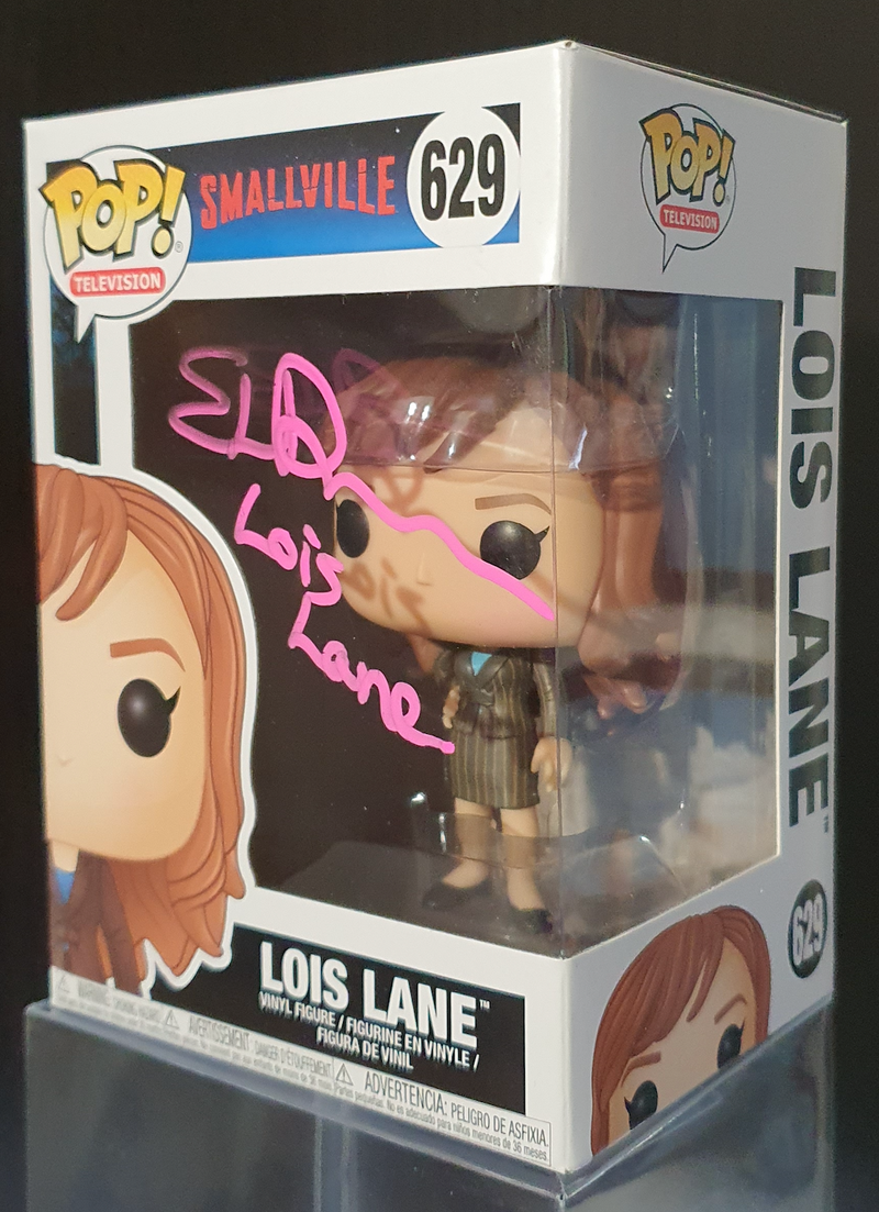 Erica Durance Lois Lane Signed Funko Pop Genuine From Smallville