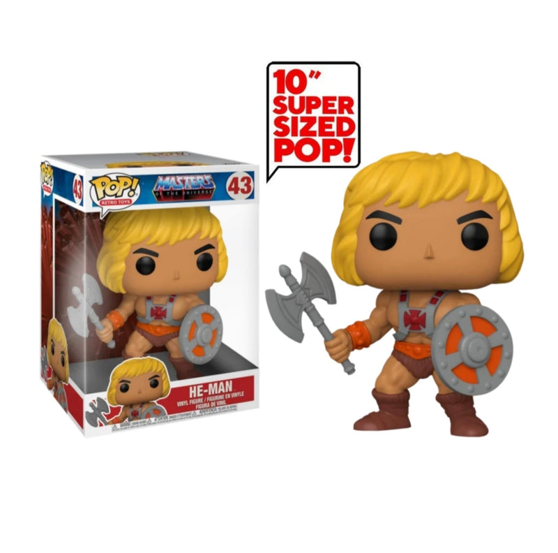 He Man Giant 10 Inch Funko Pop from Masters of the Universe