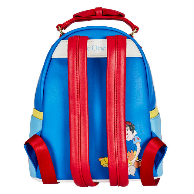 Disney Snow white bow handle loungefly mini backpack