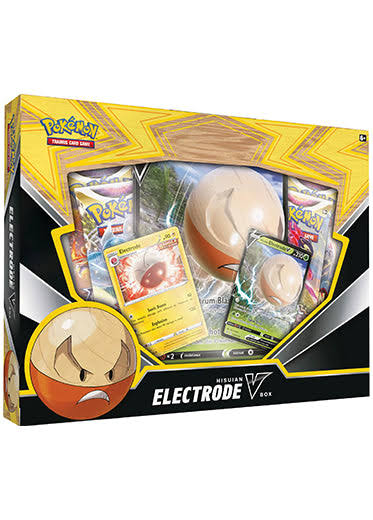 pokemon tcg hisuian electrode v box