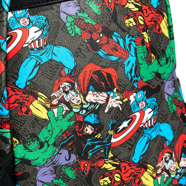 Loungefly Marvel Avengers Allover Print Mini Backpack Exclusive