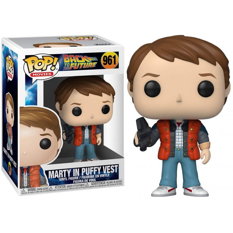 Marty In Puffer Vest Back To The Future Funko pop